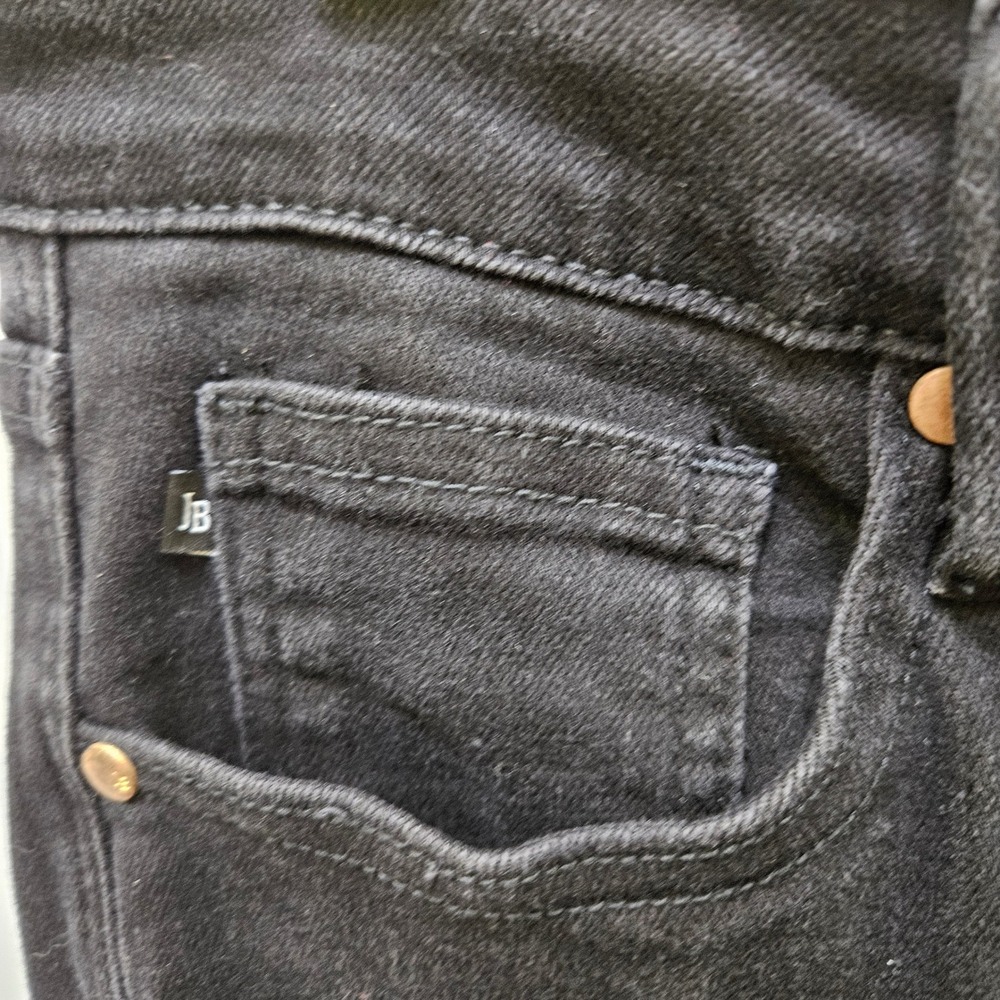 Judy‎ Blue Los Angeles Black Flare Jeans Womens Size 15/32 Frayed Hem Denim - Picture 4 of 12